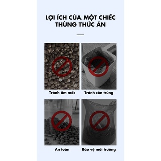 Hộp đựng thức ăn cho thú cưng