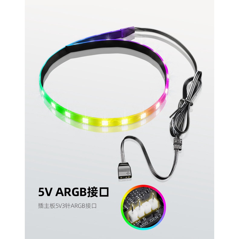 Dây led RGB trang trí Case PC dài 40cm