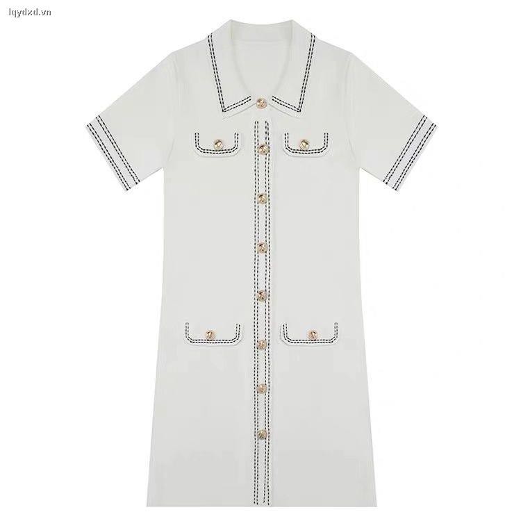 Đầm dệt kim thời trang mùa xuân dành cho nữ 2021