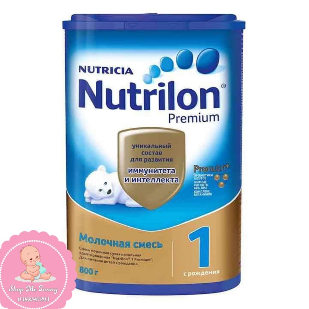 SỮA NUTRILON NGA SỐ 1,2,3,4 LOẠI 800g ( DATE 8/2021 )