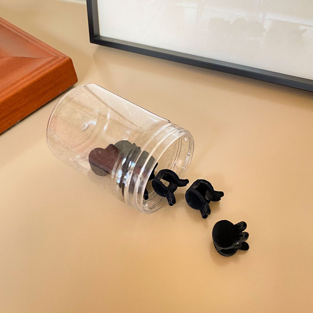 Kẹp tóc hình trái tim bằng vải phong cách Hàn Quốc dễ thương thời trang cho nữ