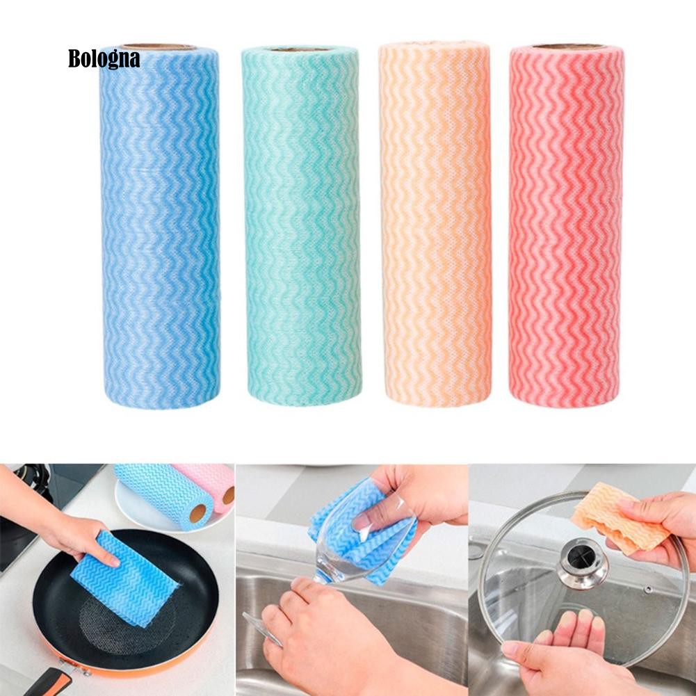 ❀Bình Nước Chất Lượng Cao Tiện Lợi Dễ Sử Dụng❀Cuộn 50 Khăn Lau Chén Dĩa Nhà Bếp Dùng Một Lần Bằng Vải Không Dệt