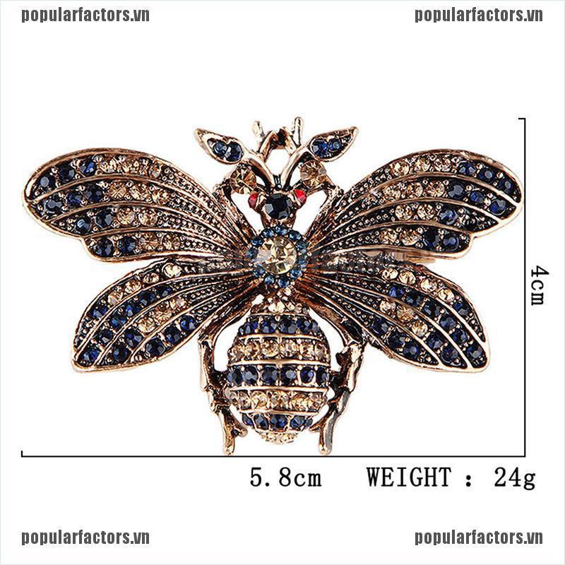 Ghim Cài Áo Hình Con Ong Sang Trọng