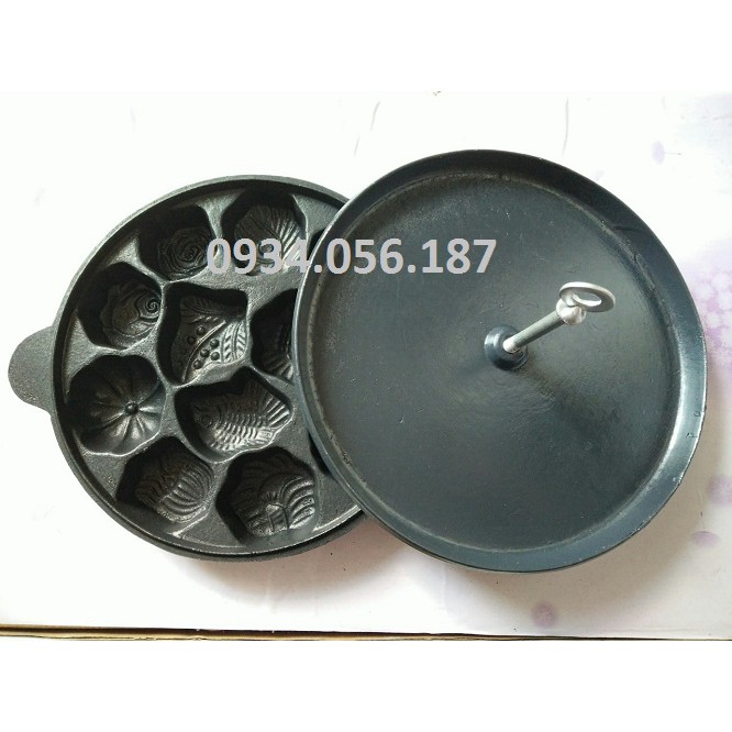 Khuôn làm bánh bông lan, bánh thuẫn chống dính loại lớn