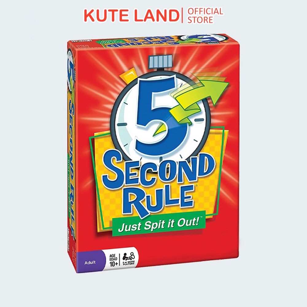 5 Second Rule Game Bộ Đồ Chơi Thẻ Bài Board Game 5 Giây BG82-1