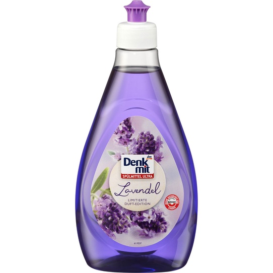 Nước Rửa Chén Bát Denkmit Chai Dung Tích 500ml An Toàn Với Da Tay, Mùi Hương Tự Nhiên
