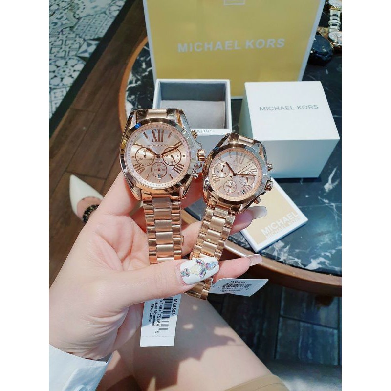 Đồng Hồ Cặp Nam Nữ Michael Kors MK5503 Fullbox Hãng Authentic