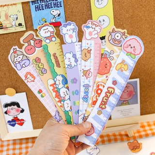 Thước đo nam châm mềm họa tiết hoạt hình sáng tạo dễ thương 15cm
