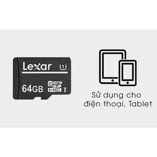 Thẻ nhớ MicroSD 64G Lexar UHS-I Class 10