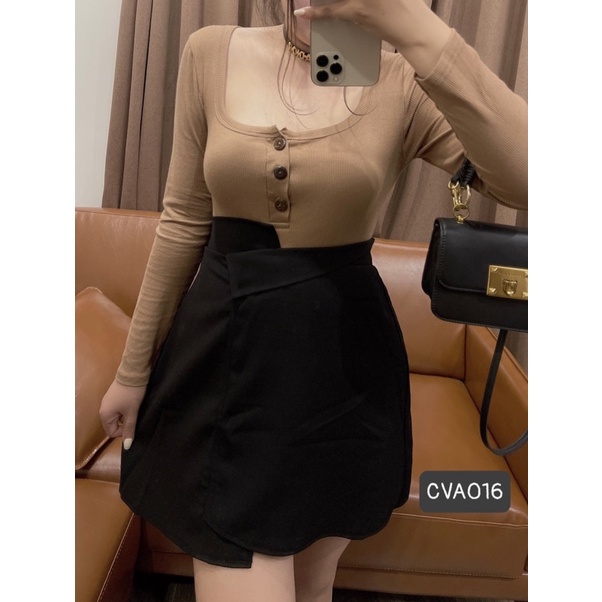 CVA016 Chân Váy A Cạp Xếp Maii Thươngg Bigsize | BigBuy360 - bigbuy360.vn