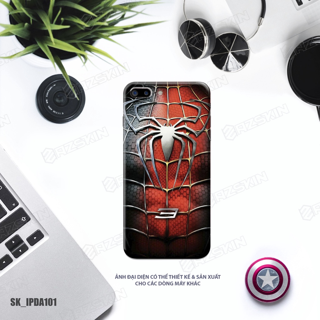 Miếng Dán Skin IPhone 14 Pro Max Spider Man - Marvel |SK_IPDA101| Hình In Sắc Nét, Chống Nước, Khuôn Cắt CNC, Dễ Dán