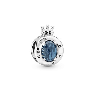 Charm chữ o đá xanh