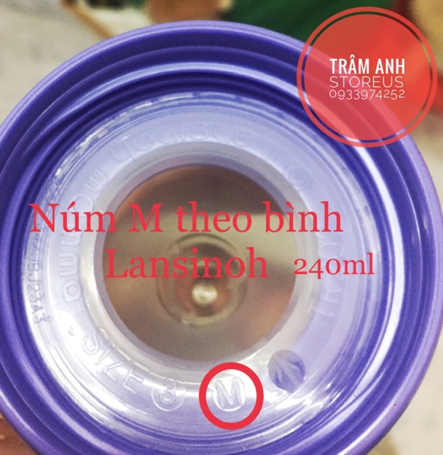 (Được Chọn núm) Bình Sữa Lansinoh momma 160ml / 240ml