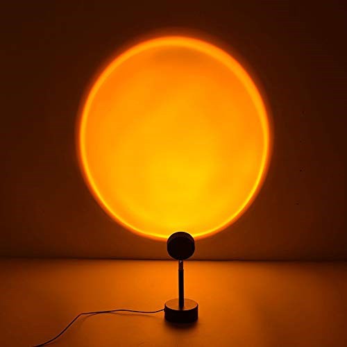 MVP1079 Đèn Hoàng Hôn Chuyển Được 4 Màu - Đèn Cầu Vồng Chiều cao 27cm, dây USB dài 1.2m, quay 180 độ