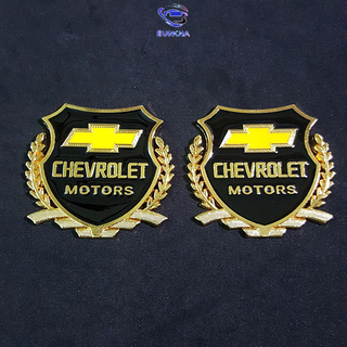 Bộ 2 Logo dạng Bông lúa theo xe Chevrolet