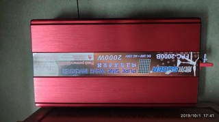 Bộ chuyển đổi sin chuẩn chính hãng 2000w từ 24v ra 220v