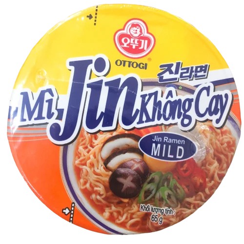 Mì Ly Jin Không Cay Ottogi 65g | BigBuy360 - bigbuy360.vn