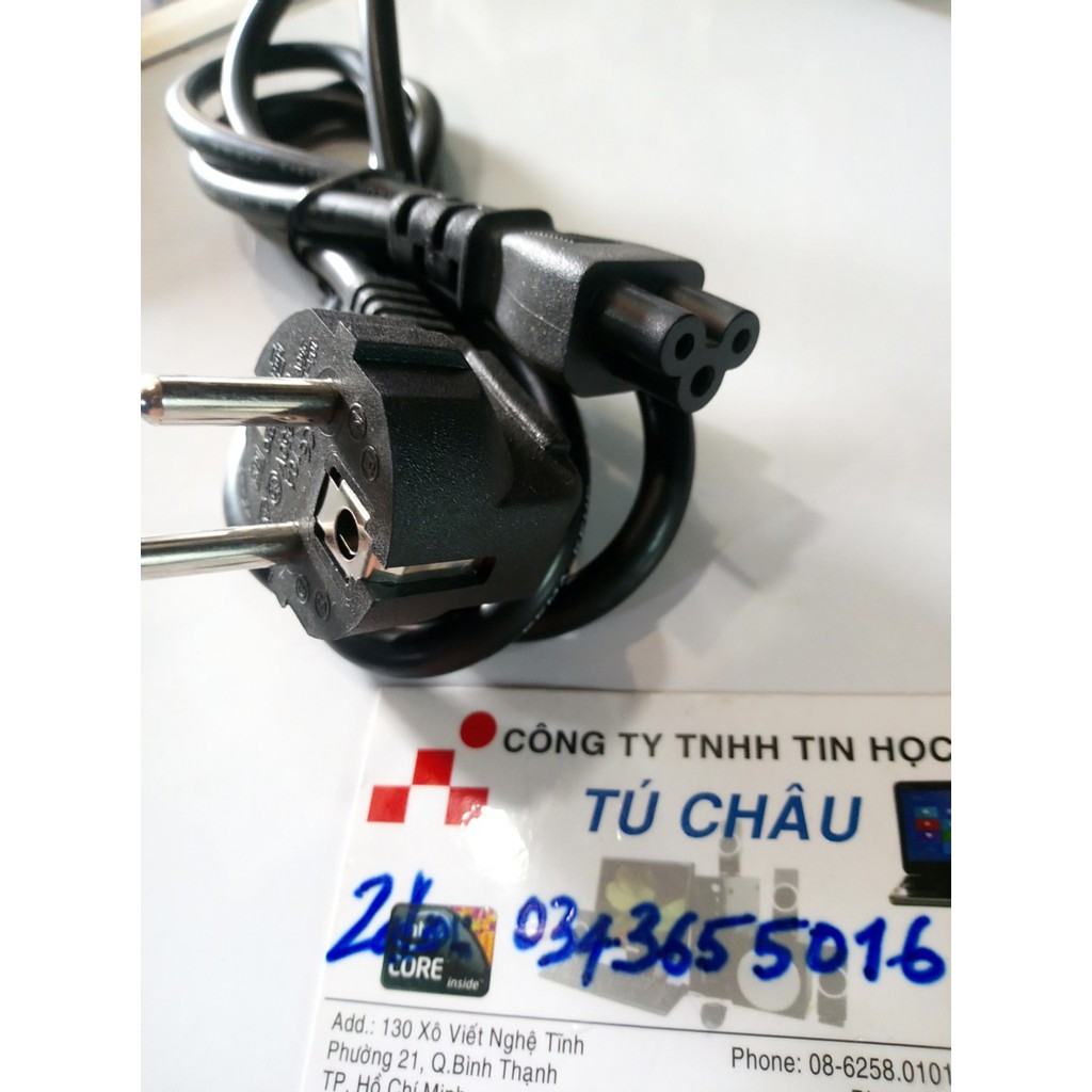 Dây nguồn Adapter: 3 lổ Hoa mai - Cáp dài 1.5M