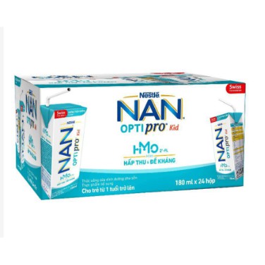 Thùng sữa Nan Optipro pha sẵn 24 hộp x 180ml