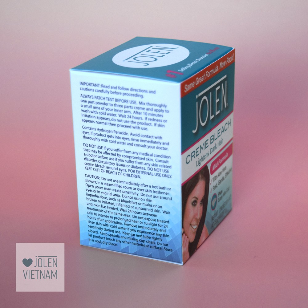 Kem Tẩy Màu Lông Jolen Aloe Vera 37gr - Nhập UK (Kem Làm Nhạt Màu Lông) | BigBuy360 - bigbuy360.vn