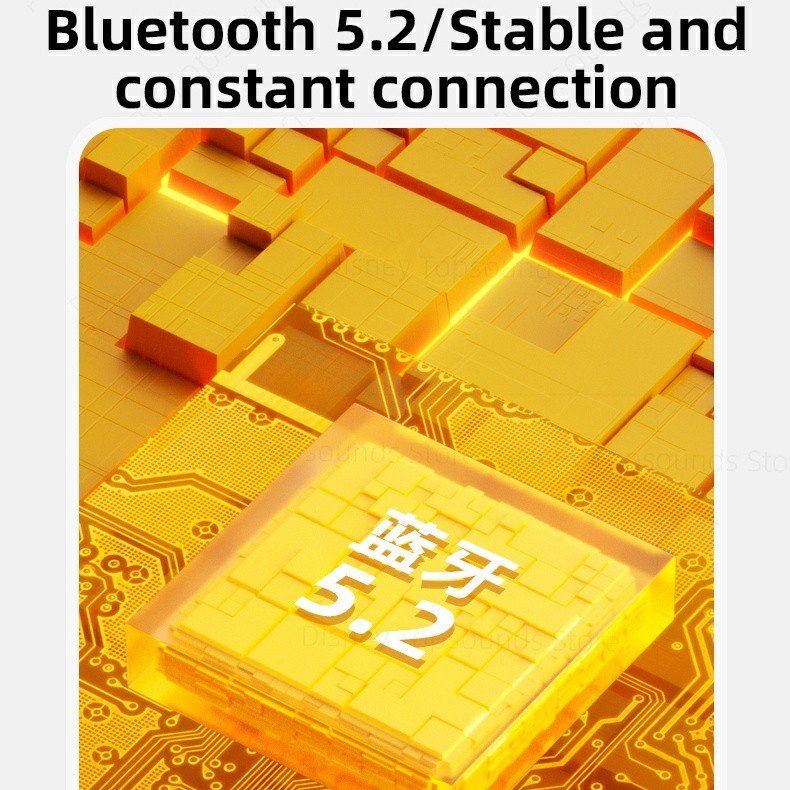 Tai Nghe Bluetooth Disney F9 không dây nhét tai âm thanh nổi thời lượng pin dài với M