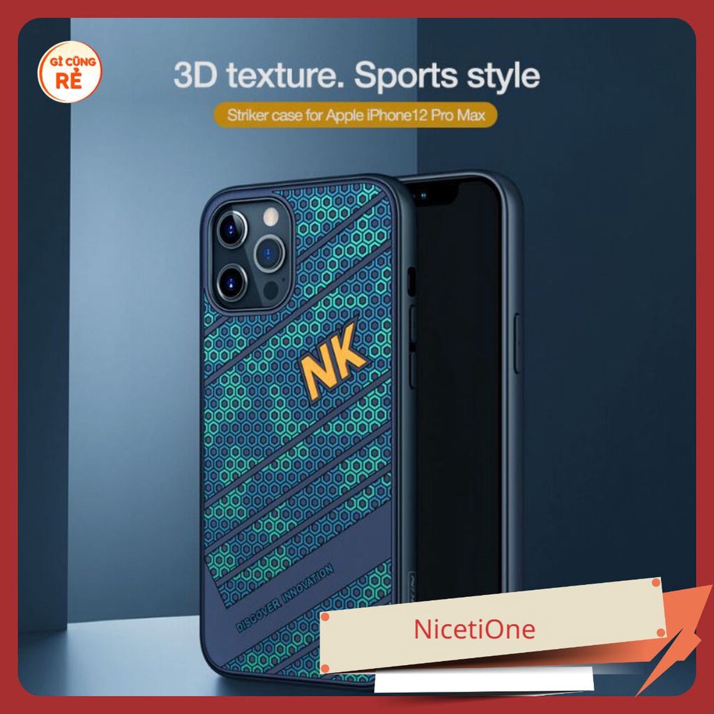 Ốp lưng NILLKIN Striker Sport iPhone 13 Pro Max, iPhone 12 Pro Max, 13, 12, 12 pro, 13 pro chống sốc độc đáo chính hãng