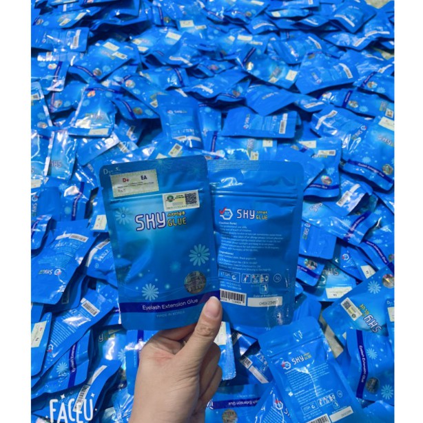 Keo nối mi tự khô 3-4 giây sky D+ hàng chính hãng dùng nối mi,tự nối mi