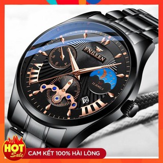 FreeShip-[Hàng Mới] ĐỒNG HỒ NAM DÂY THÉP CHỐNG RỈ FNGEEN 5606 | Hàng Cao Cấp - Thiết Kế Độc Đáo | DH0045 MARYBOUTIQUE