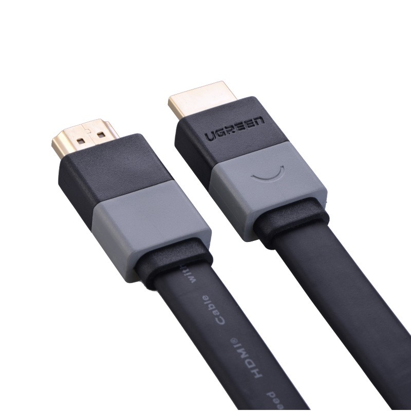 Cáp HDMI 1,5M dẹt hỗ trợ 3D 4K cao cấp Ugreen 30109