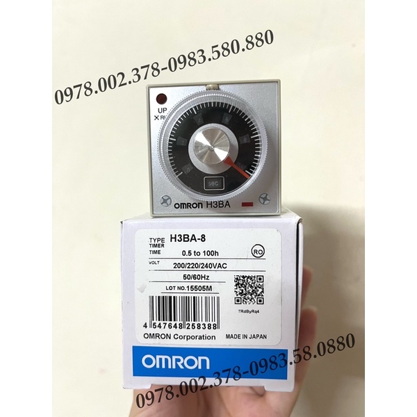 TIMER RELAY THỜI GIAN H3BA-8