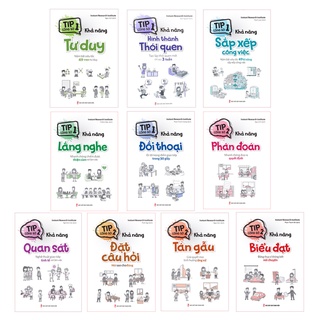 Sách : combo tip công sở - top những kĩ năng quan trọng mà dân công sở nào cũng phải biết