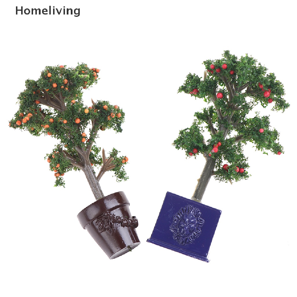 Chậu Cây Giả Trang Trí Nhà Búp Bê Tỉ Lệ 1: 12