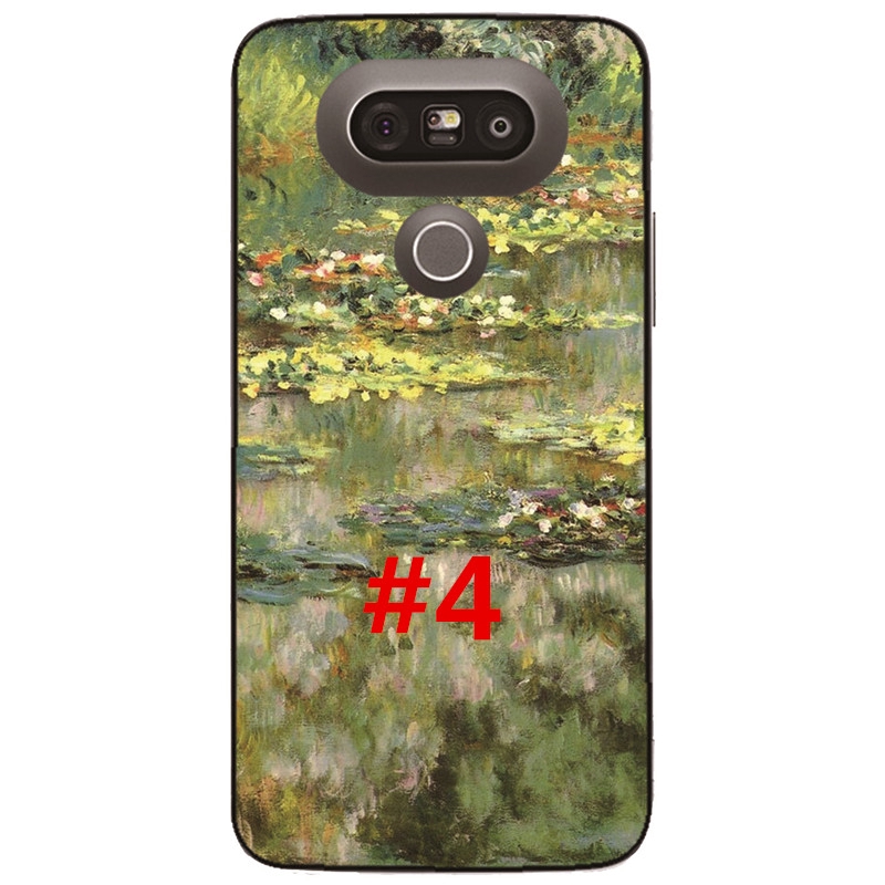 Ốp điện thoại TPU chống sốc hình Van Gogh cho LG G7 G6 G5 G4 G3 G2