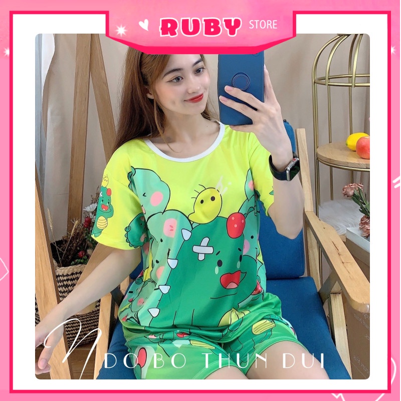 Đồ bộ bé trai bé gái chất thun mềm mịn mát in hình cọp Hoạt hình Full size từ 5kg đến 70kg Bộ thun gia đình DBRBD