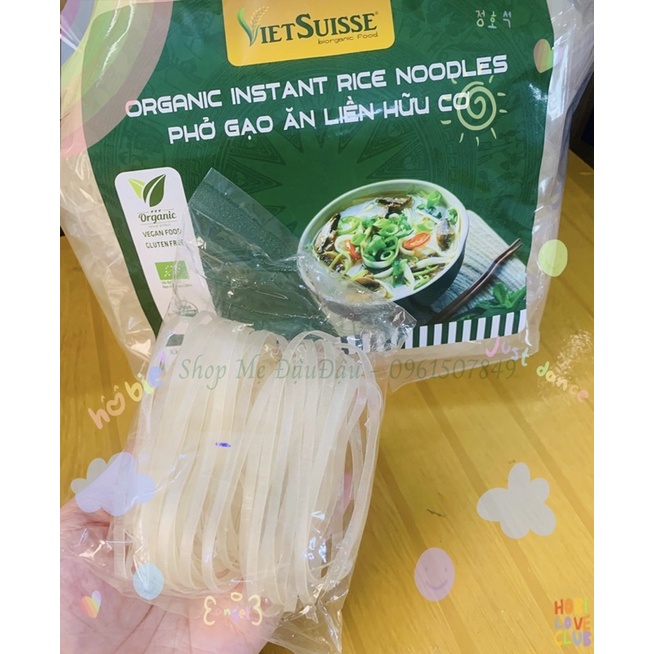 PHỞ ĂN LIỀN HỮU CƠ VIETSUISSE