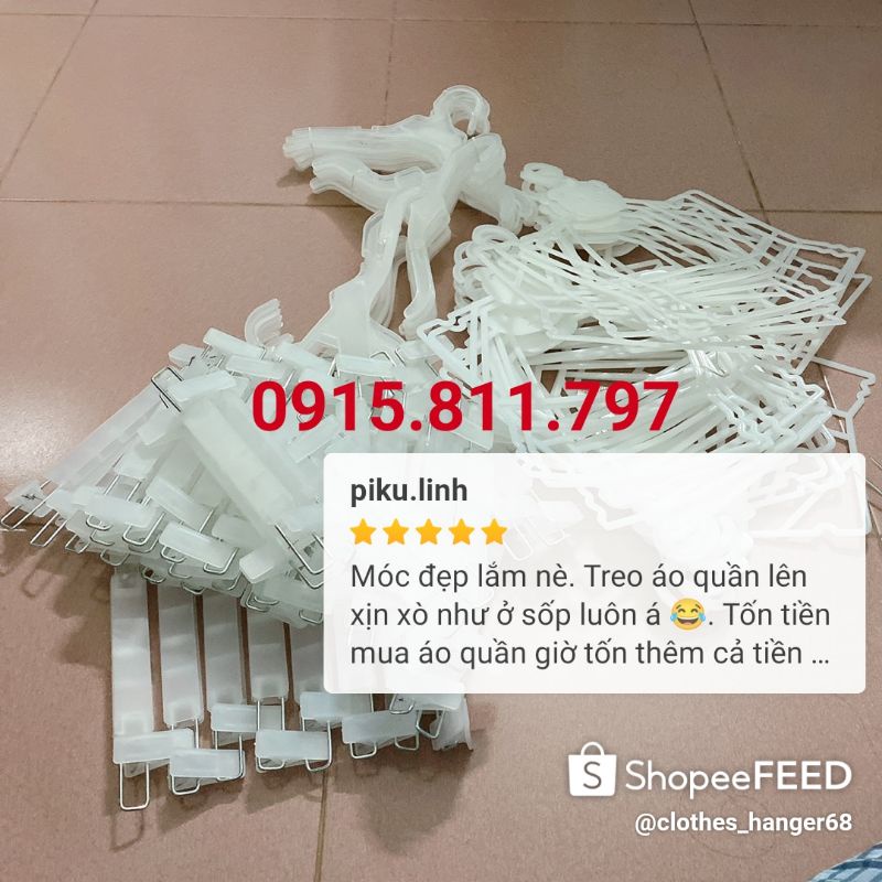 Combo 10 tay bi đóng tường 7 bi,50 móc dẹt và 50 kẹp nhựa trẻ em