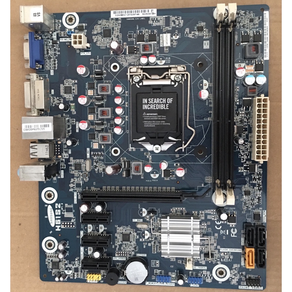 MainBoard Máy tính PC Samsung H61 S1, H61 S2 H110 Chạy tốt Main Bo đã Test kĩ - bảo hành 1 tháng
