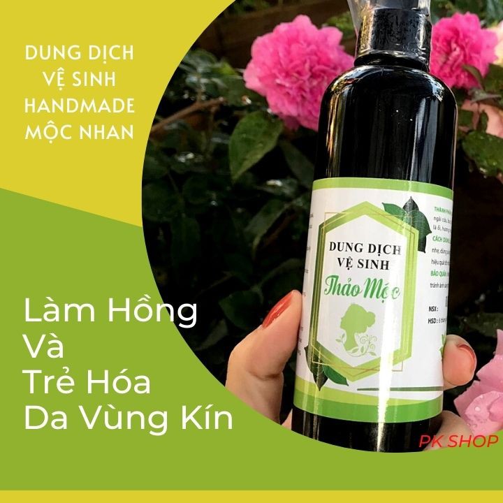 [YÊU THÍCH] Dung Dịch Vệ Sinh Phụ Nữ Trầu Không Handmade Mộc Nhan