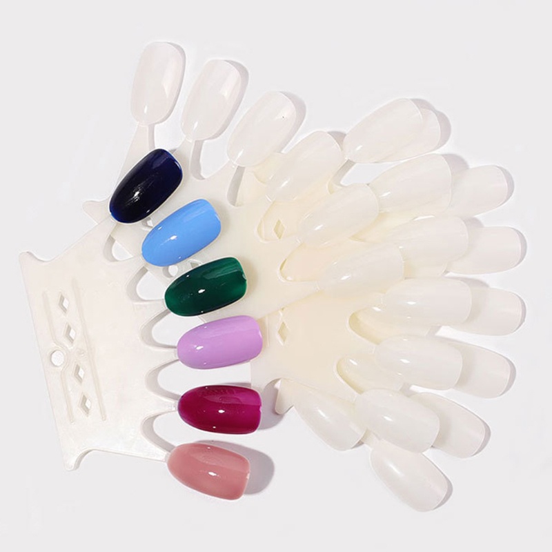 Giá Đỡ Acrylic Hình Quạt Luyện Tập Làm Móng Tiện Dụng