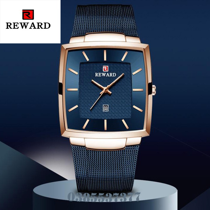 ĐỒNG HỒ NAM REWARD 62009, THIẾT KẾ MẶT VUÔNG ĐỘC ĐÁO, HÀNG CHÍNH HÃNG BẢO HÀNH 1 NĂM | BigBuy360 - bigbuy360.vn