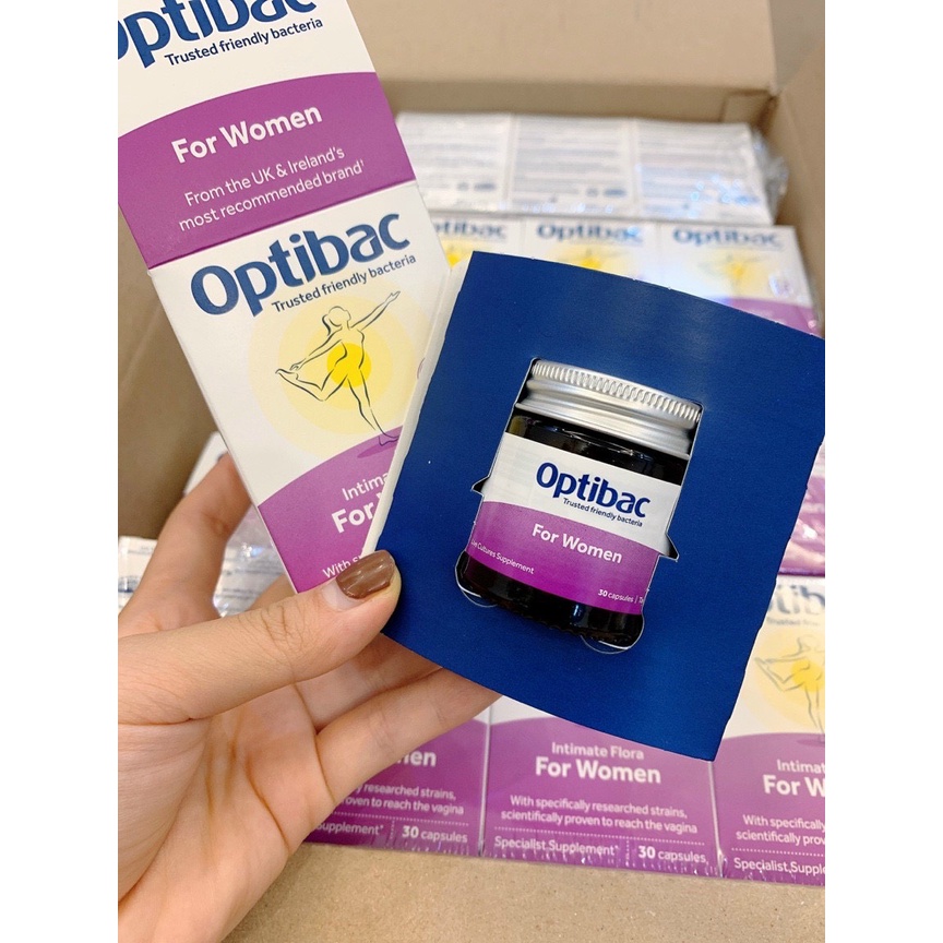 Men vi sinh Optibac tím Optibac Probiotics For Women Tím 30v