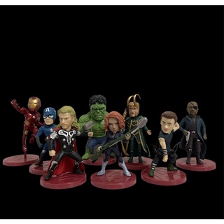 Mô hình Đồ chơi siêu anh hùnh chibi marvel - lẻ