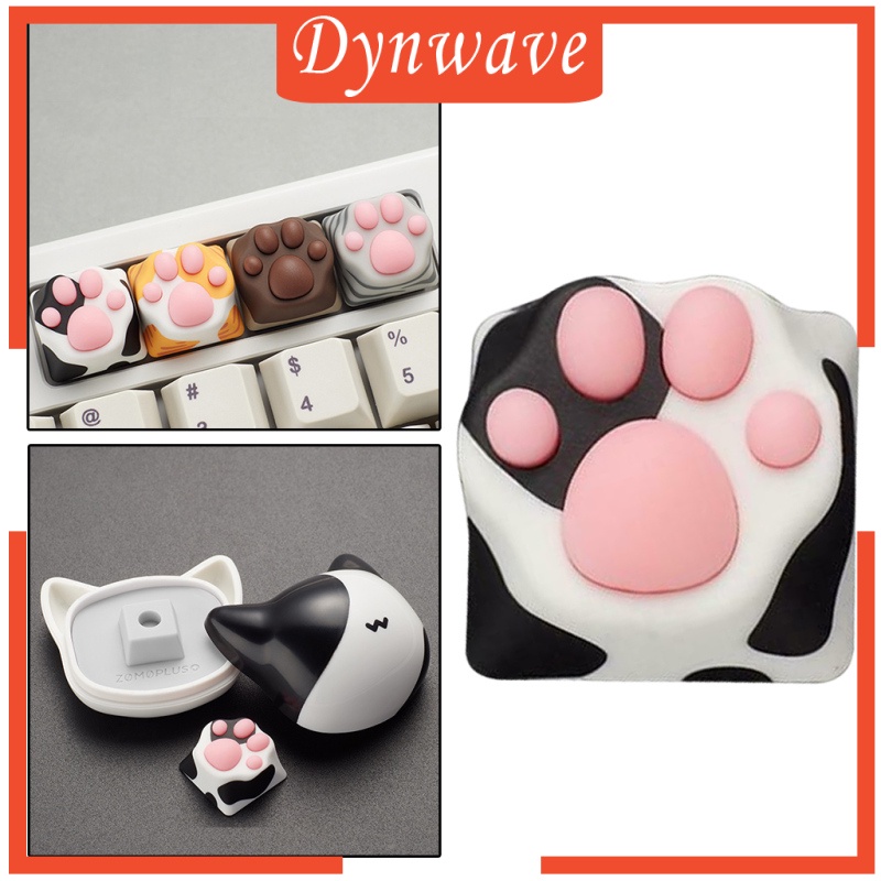 [DYNWAVE] Silicone Cat Paw Mechanical Keyboard Keycap for Cherry MX Premium