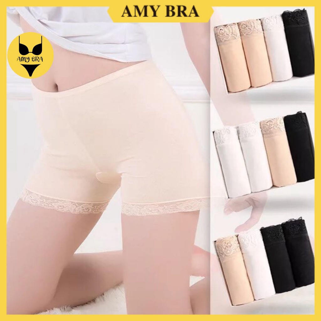 Quần Mặc Trong Váy 💖FREESHIP💖 Quần Lót Nữ Mặc Trong AMY BRA Q762