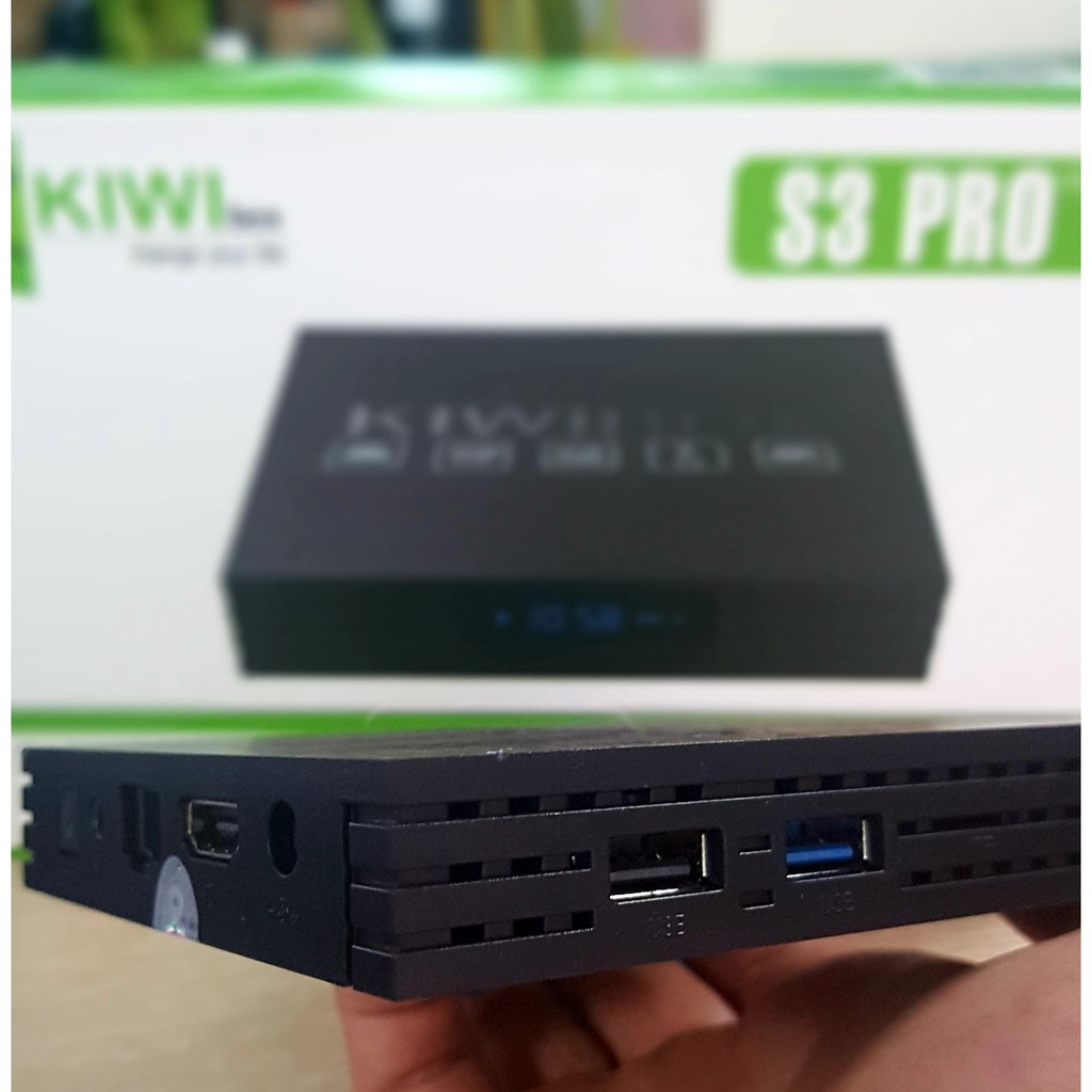 Kiwi box S3pro mới , kiwi s3 pro 2021 Ram 2G, Rom 8G, Wifi 2BT, Android 10, Bluetooth 5.0 - 200 kênh TV miễn phí