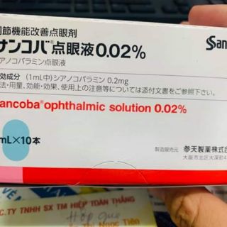 Nhỏ mắt Sancoba Santen - Nhật
