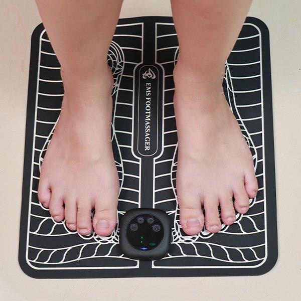 Máy massage bàn chân, máy xoa bóp chân hồng ngoại EMS xung điện HM-C3 cao cấp