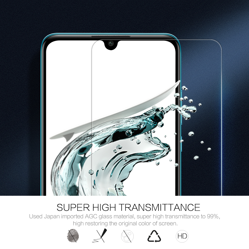 Kính Cường Lực NILLKIN H + PRO Cho Huawei P30 Lite/ Nova 4E 0.2mm 9H Chống Chói Chống Nổ Siêu Mỏng Bảo Vệ Điện Thoại