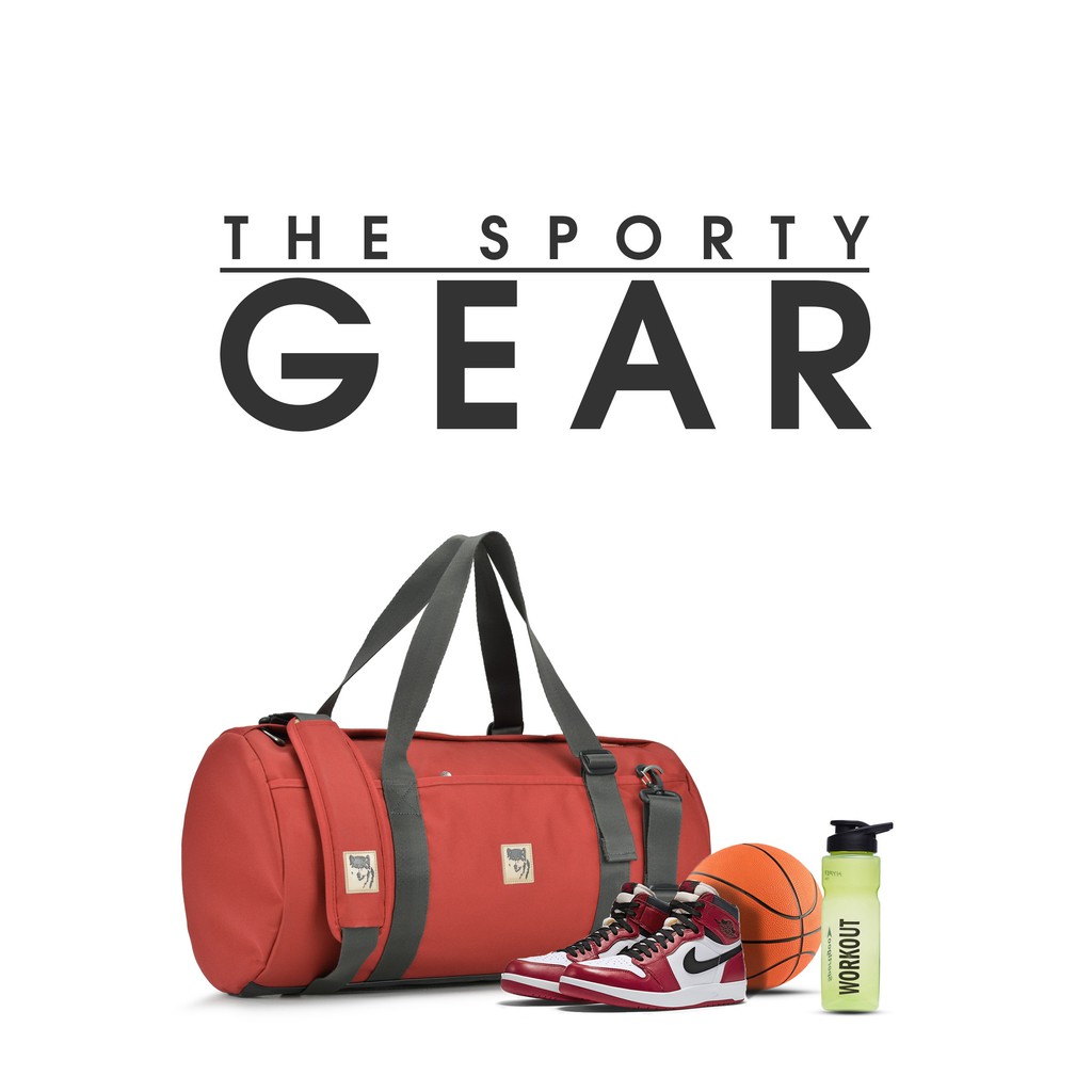 //LUXUBU// Túi Mikkor The Sporty Gear / túi thể thao đưng đồ lớn