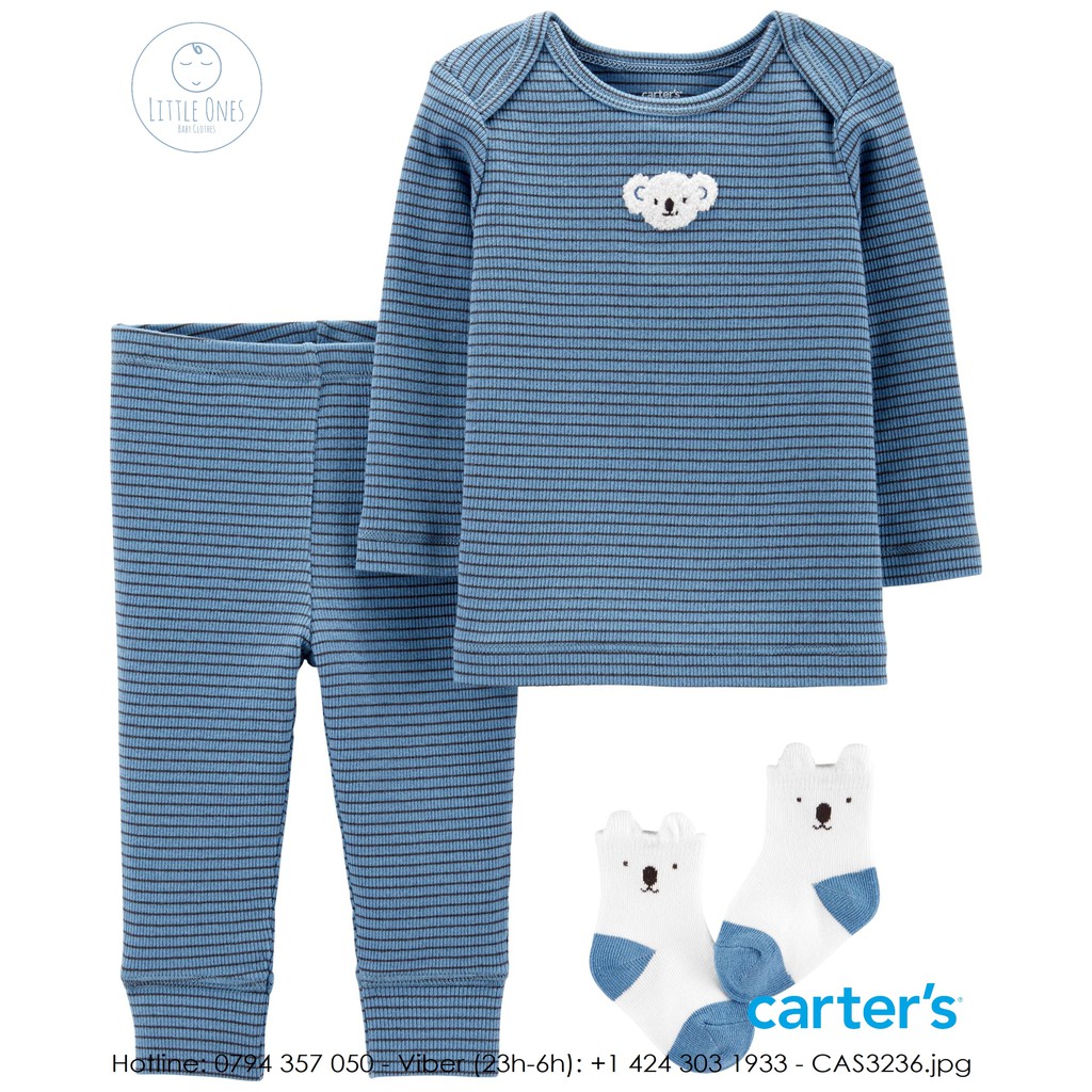 SET BỘ SƠ SINH BÉ TRAI Carter's nhập Mỹ - Koala